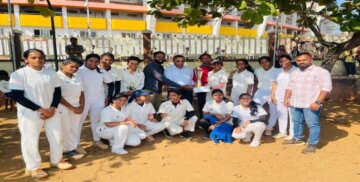 M.E.S. Vasant Joshi College Women's Cricket Team emerged Winners at the 1st All Goa Inter Collegiate Women Cricket Tournament organised by Rosary College Navelim and Sridora Caculo College Mapusa.