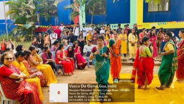 Department of English organised “Symposium on Goa” - an Art, Culinary and Cultural fair.