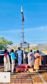 Republic Day celebrations at MES Vasant Joshi College