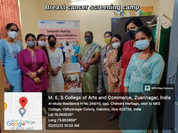 Breast cancer Screening Camp