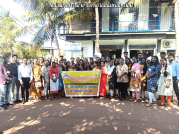 Industrial visit to Verna industrial estate
