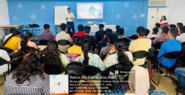 Talk on EWaste Management by Mr Soham Prabhu