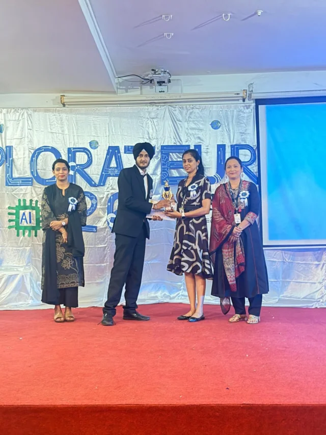 Jasmeet Singh from TYBBA secured runners up position in HR round in Explorateur Event organised by St. Xaviers College, Mapusa on 1st October 2026. #tybba #explorateur #congratulations🎉 #mescollegegoa #goa
